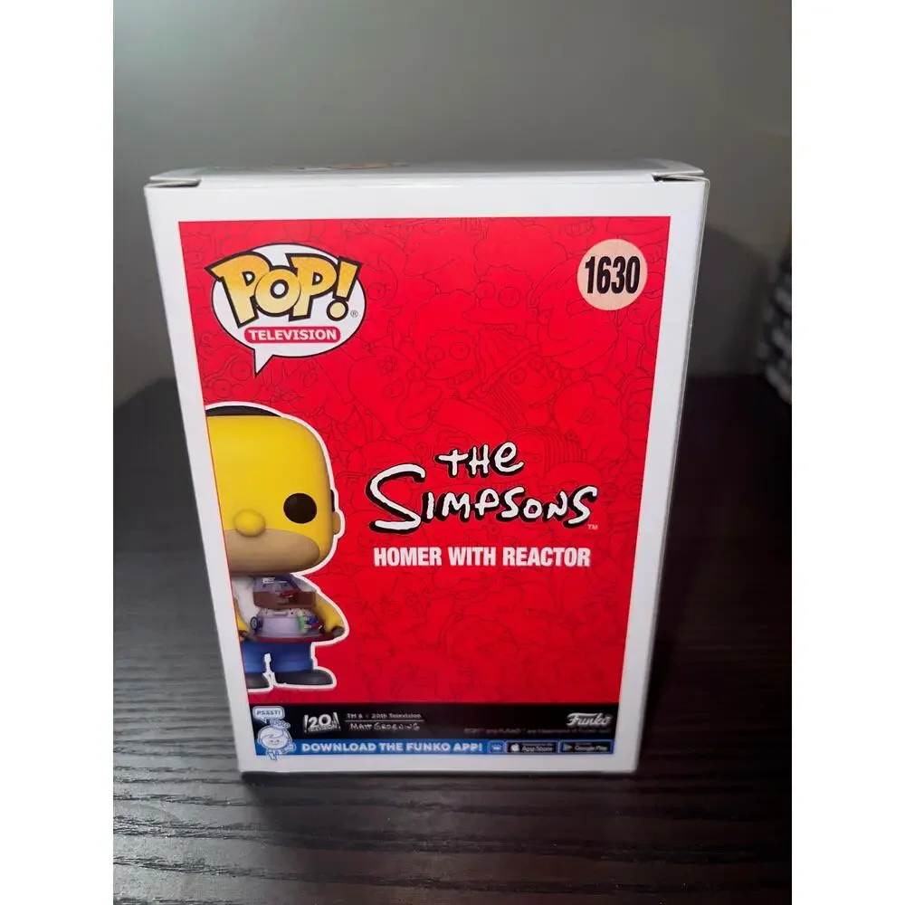 VAULTED LE EXC Homer Simpson with Reactor Funko Pop #1630 Simpsons Animation